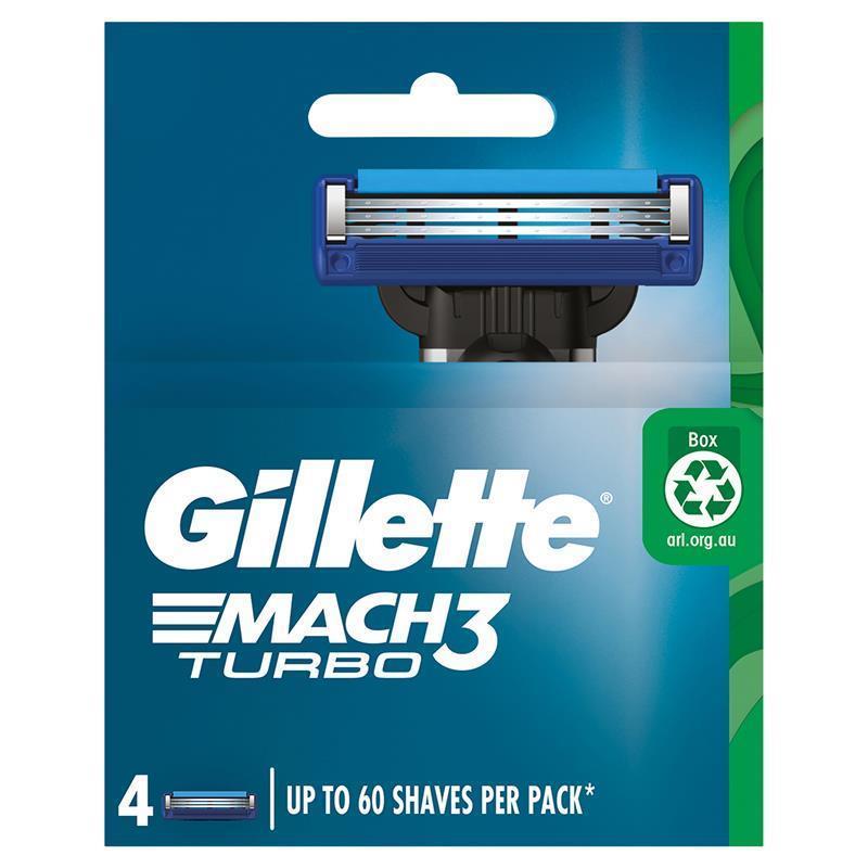 gillette-mach3-turbo-razor-cartridges-4-pack-3d-shave-15-uses