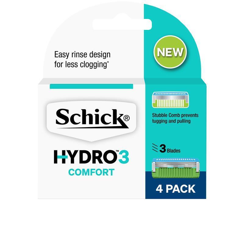 schick-hydro-3-mens-razor-refills-4-pack-3-ultra-glide-blades