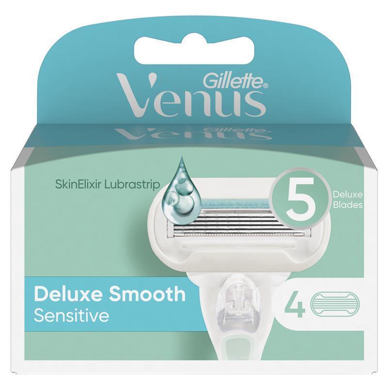 gillette-venus-deluxe-smooth-sensitive-5-blade-razor-refills-4-pack