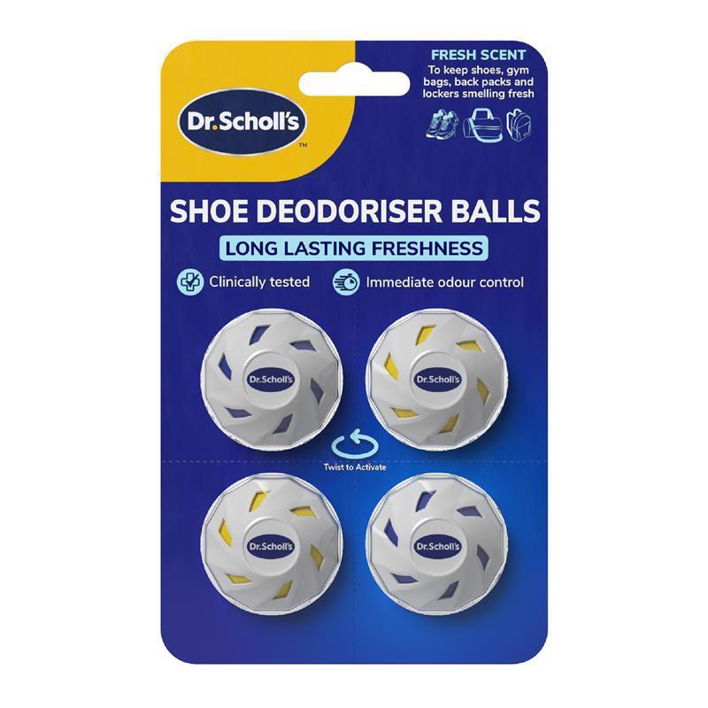 dr-scholls-4-pack-shoe-deodorizer-balls-reusable-freshness-for-shoes-bags