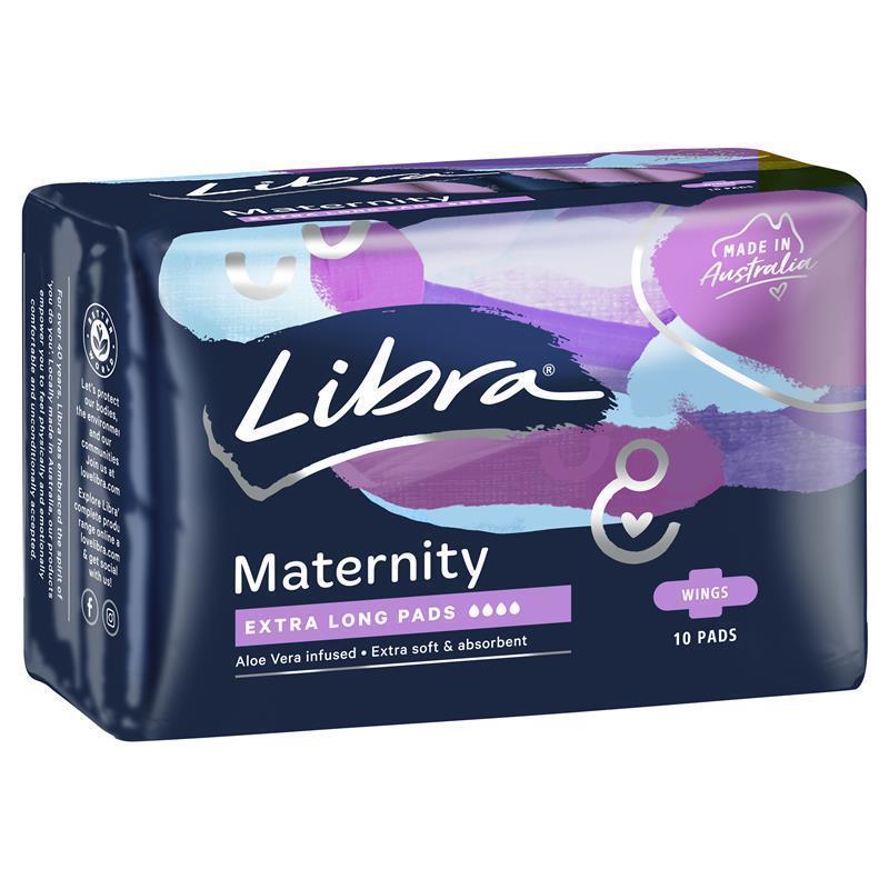 libra-extra-long-maternity-pads-with-wings-10-pack-aloe-vera