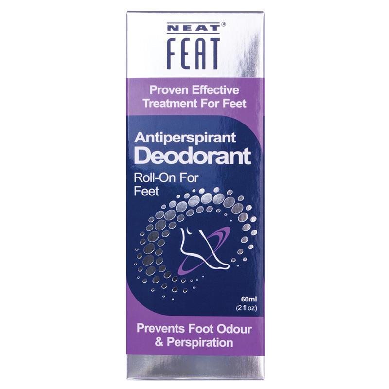 neat-feat-foot-antiperspirant-roll-on-deodorant-60ml-odor-sweat-protection