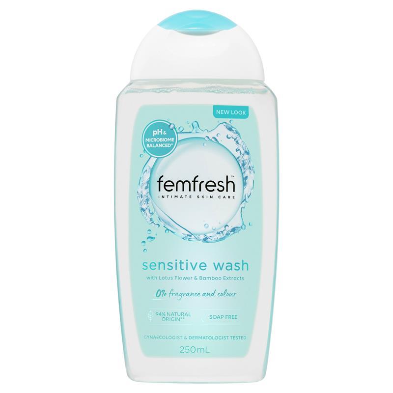 femfresh-sensitive-wash-250ml-ph-balanced-soap-free-natural-origin