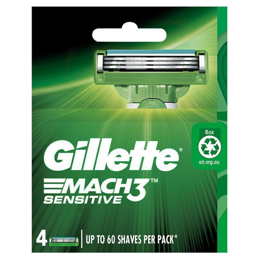gillette-mach3-sensitive-razor-refills-4-pack-for-sensitive-skin