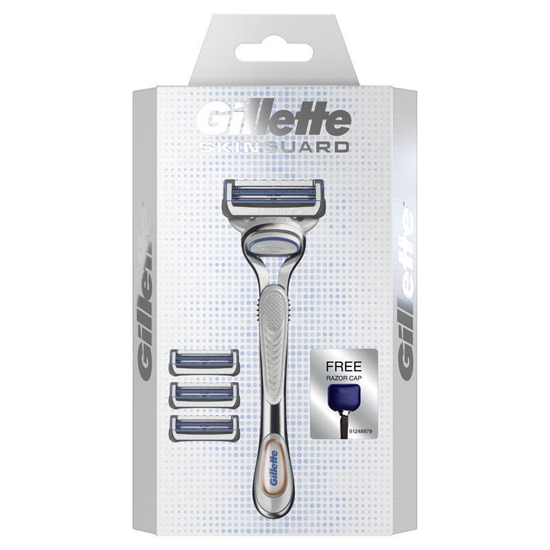 gillette-skinguard-terracycle-starter-pack-razor-3-blades-free-cap