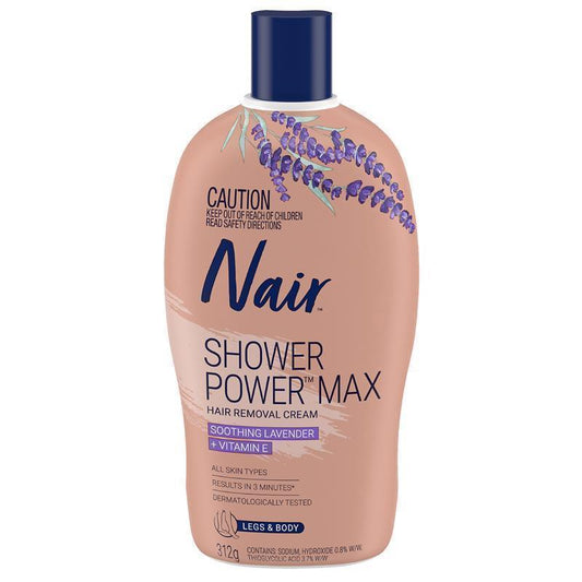 nair-shower-power-max-cream-312g-fast-3-minute-hair-removal-for-legs-body