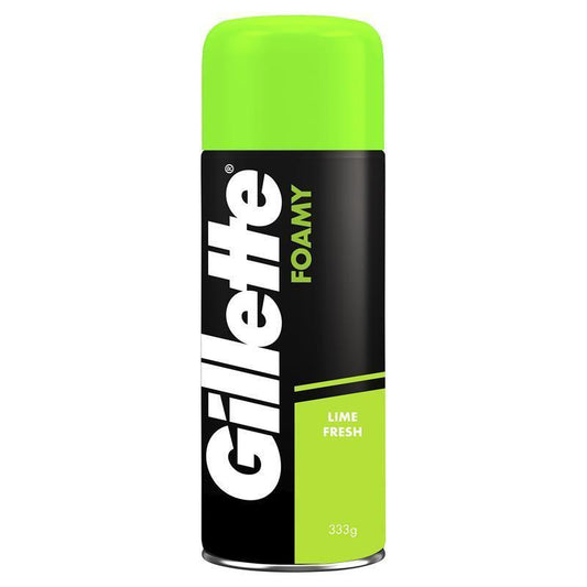 gillette-sensitive-shave-foam-lemon-lime-333g-value-pack-with-aloe-vera