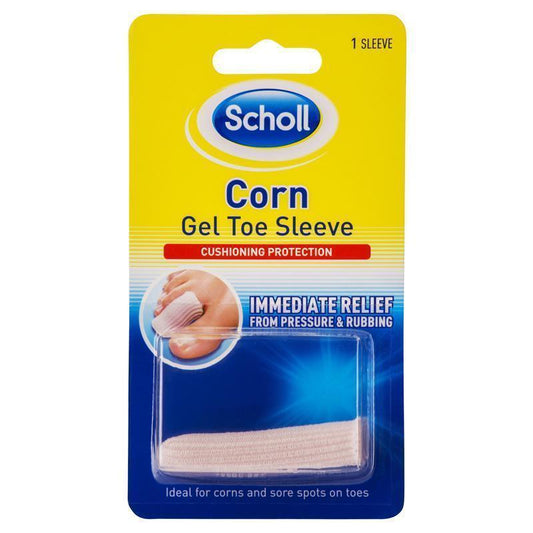 scholl-gelactiv-corn-relief-toe-sleeves-reusable-washable-size-1