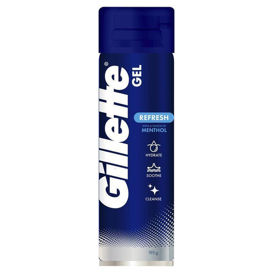 gillette-refresh-shaving-gel-with-menthol-195g-soothes-protects