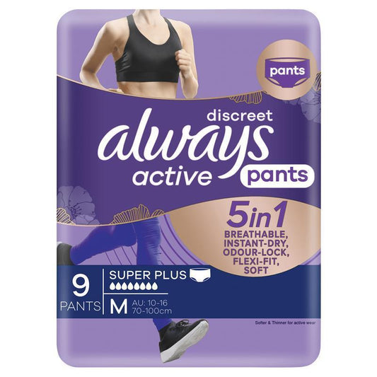 always-discreet-active-incontinence-pants-medium-9-pack