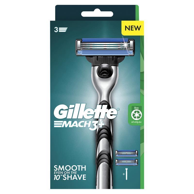 gillette-mach3-3-blade-razor-with-handle-2-cartridges-15-shaves