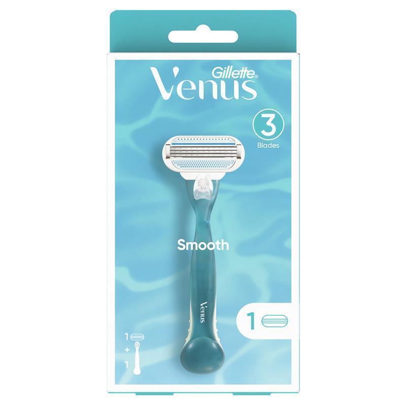 gillette-venus-smooth-women-s-razor-with-3-blades-pivot-head-1-cartridge