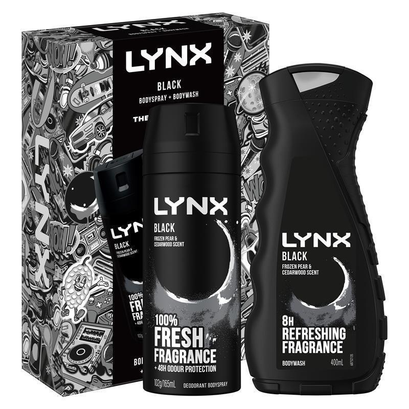 lynx-black-duo-gift-set-165ml-body-spray-400ml-bodywash-for-men