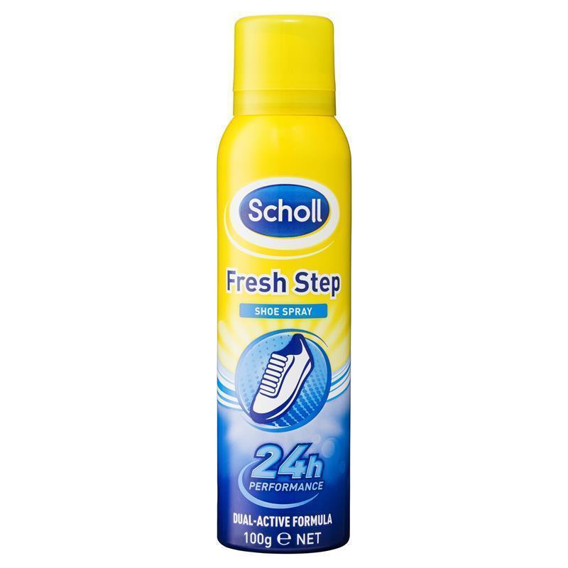 scholl-fresh-step-24-hour-odour-protection-shoe-spray-100g