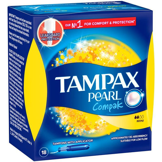 tampax-pearl-compak-light-flow-tampons-18-mini-pack-with-leakguard