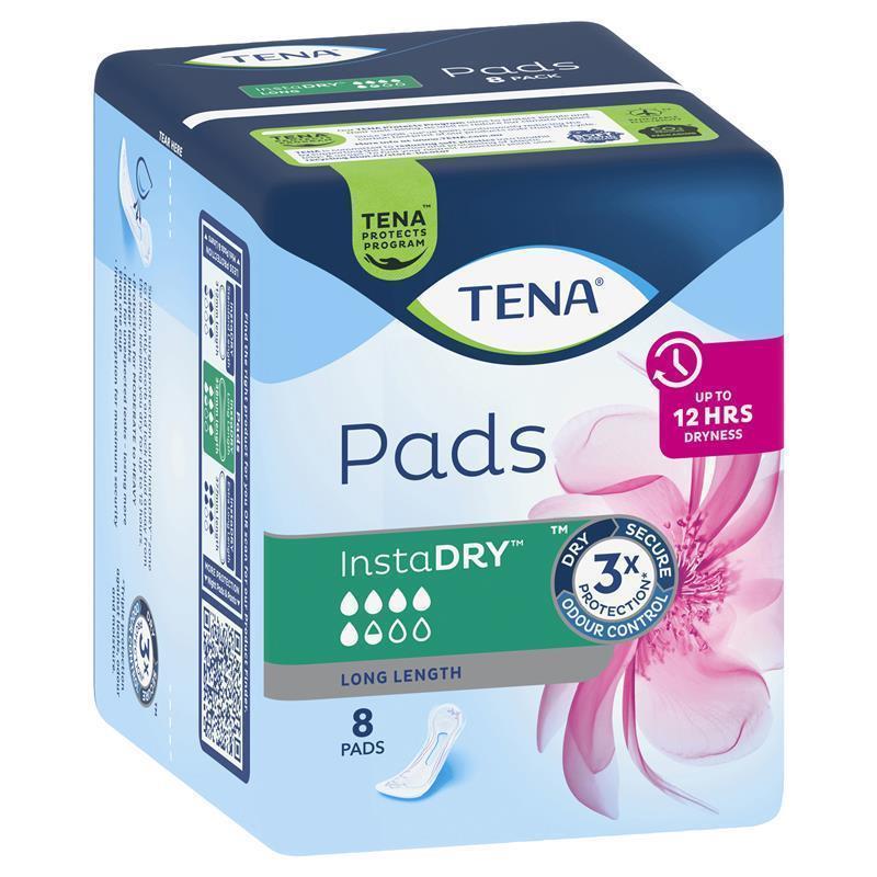 tena-instadry-long-length-incontinence-pads-8-pack-fast-absorbing-protection