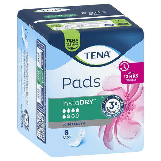 tena-instadry-long-length-incontinence-pads-8-pack-fast-absorbing-protection