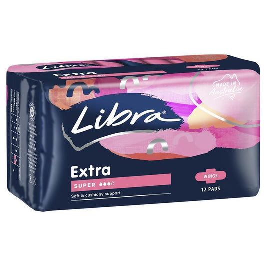 libra-extra-super-absorbent-pads-with-wings-12-pack