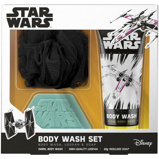 star-wars-body-wash-gift-set-150ml-65g-soap-bar-loofah