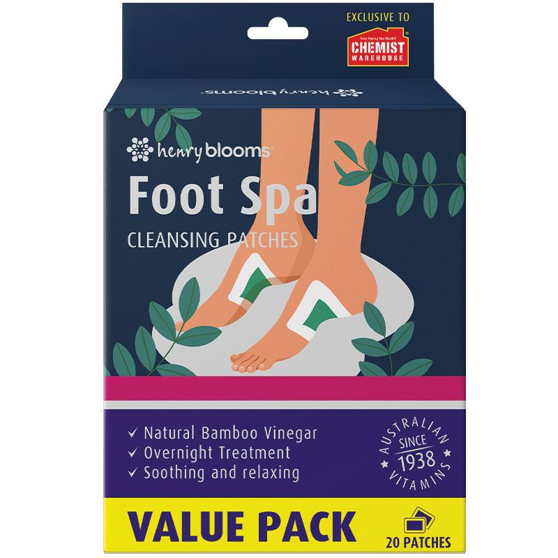 blooms-foot-cleansing-patches-20-pack-with-bamboo-vinegar-vitamin-c