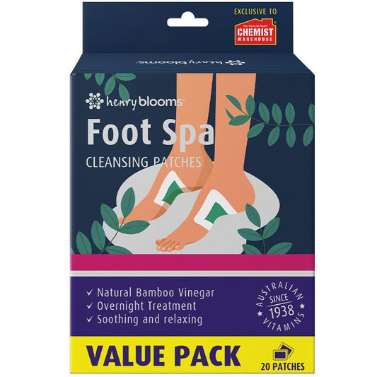 blooms-foot-cleansing-patches-20-pack-with-bamboo-vinegar-vitamin-c
