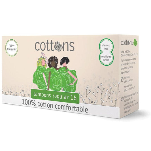 cottons-regular-tampons-16-count-100-cotton-comfortable-absorbency